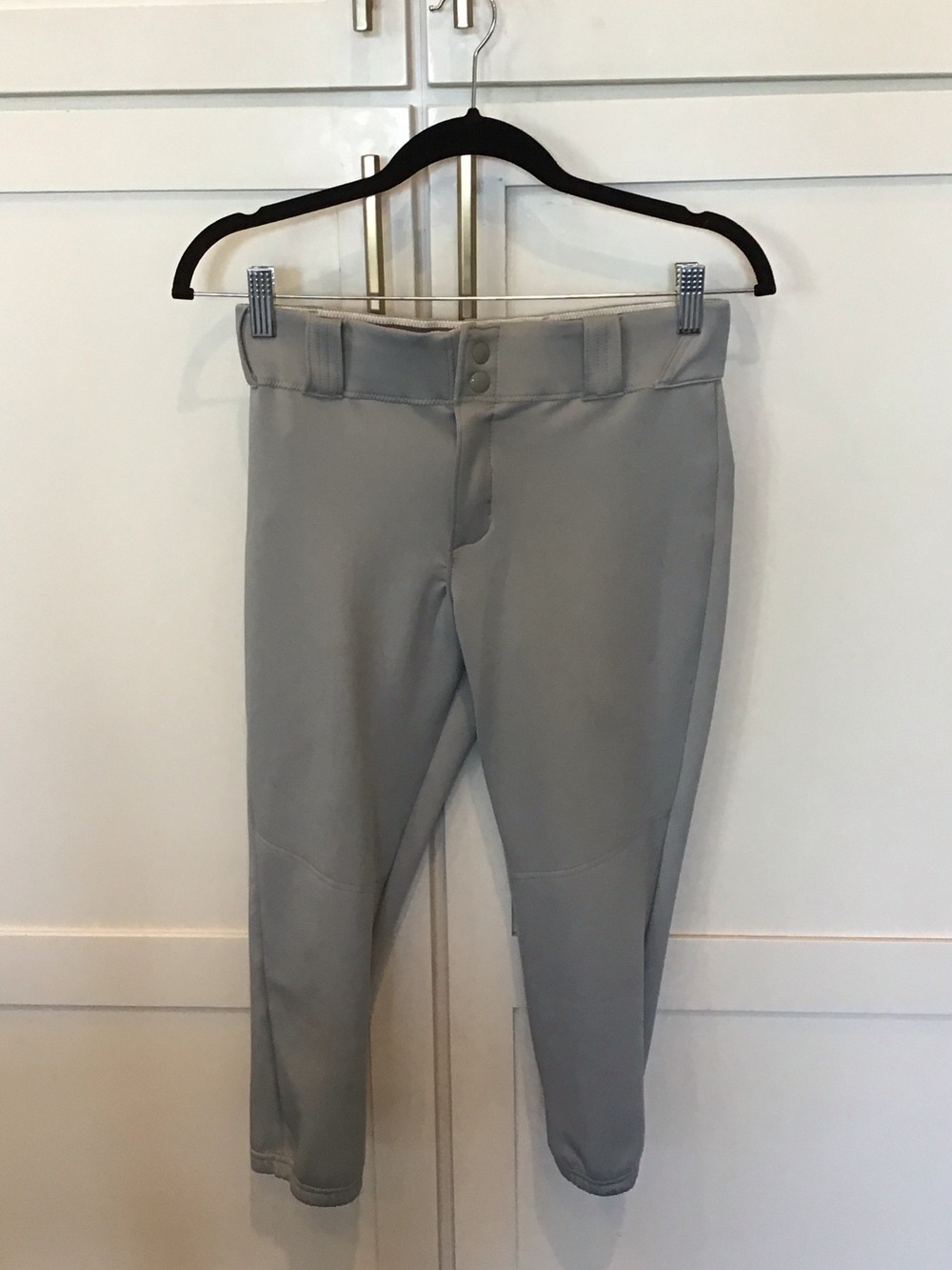 Russell Athletic Light Gray Kids Leggings
